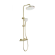 Душевая система с термостатом WONZON & WOGHAND NEO, Брашированное золото (WW-B3045-A- BG)
