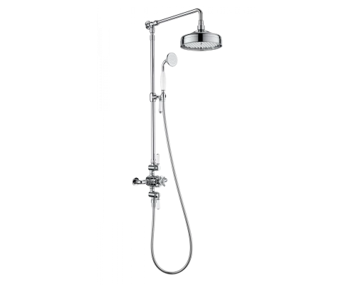 Душевая система с термостатом WONZON & WOGHAND RETRO, Хром (WW-B3041-CR)