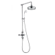 Душевая система с термостатом WONZON & WOGHAND RETRO, Хром (WW-B3041-CR)