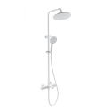 Душевая система с термостатом WONZON & WOGHAND SOLID, Белый матовый (WW-C3011-A-MW)
