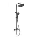 Душевая система с термостатом WONZON & WOGHAND SOLID, Темный графит (WW-C3011-A-BGG)