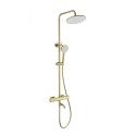 Душевая система с термостатом WONZON & WOGHAND STAY 1, Брашированное золото (WW-B3051-A1- BG)