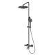 Душевая система с термостатом WONZON & WOGHAND STICK, Темный графит (WW-88739903-BGM)