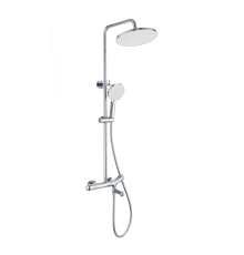 Душевая система с термостатом WONZON & WOGHAND T-1000, Хром (WW-B3057-A-CR)