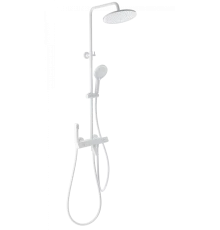 Душевая система с термостатом WONZON & WOGHAND The ONE, Белый матовый (WW-B3094-MW)