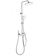 Душевая система с термостатом WONZON & WOGHAND The ONE, Хром (WW-B3094-CR)