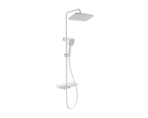 Душевая система с термостатом WONZON & WOGHAND ThermoKlick, Белый матовый (WW-B3098-A-MW)