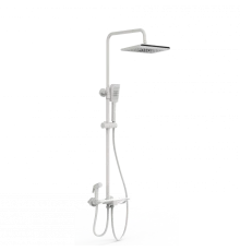 Душевая система с термостатом WONZON & WOGHAND, Белый матовый (WW-B3310-MW)
