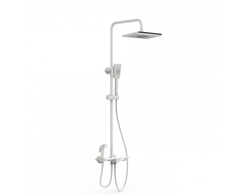 Душевая система с термостатом WONZON & WOGHAND, Белый матовый (WW-B3310-MW)
