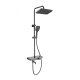 Душевая система с термостатом WONZON & WOGHAND, Темный графит (WW-B3099-A-BGG)