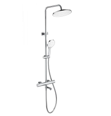 Душевая система с термостатом WONZON & WOGHAND, Хром (WW-B3069-CR)