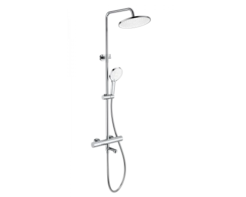 Душевая система с термостатом WONZON & WOGHAND, Хром (WW-B3069-CR)