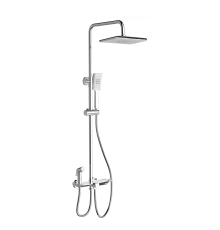 Душевая система с термостатом WONZON & WOGHAND, Хром (WW-B3310-CR)