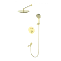 Душевая система с термостатом встраиваемая WONZON & WOGHAND STICK, Брашированное золото (WW-88929010-BG) Душевая система с термостатом встраиваемая WONZON & WOGHAND STICK, Брашированное золото (WW-88929010-BG)