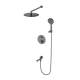 Душевая система с термостатом встраиваемая WONZON & WOGHAND STICK, Темный графит (WW-88929010-BGM)