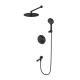 Душевая система с термостатом встраиваемая WONZON & WOGHAND STICK, Черный матовый (WW-88929010-MB)