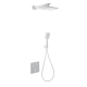 Душевая система с термостатом встраиваемая WONZON & WOGHAND, Белый матовый (WW-B4003-MW)