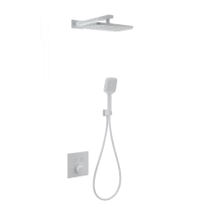 Душевая система с термостатом встраиваемая WONZON & WOGHAND, Белый матовый (WW-D2017-B-MW)