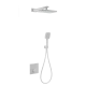 Душевая система с термостатом встраиваемая WONZON & WOGHAND, Белый матовый (WW-D2017-B-MW)