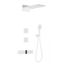 Душевая система с термостатом встраиваемая WONZON & WOGHAND, Белый матовый (WW-D4538-A-MW)