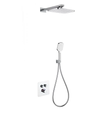 Душевая система с термостатом встраиваемая WONZON & WOGHAND, Хром (WW-B4003-CR)