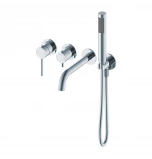 Смеситель для ванны встраиваемый WONZON & WOGHAND STICK, Хром (WW-889017-CR)