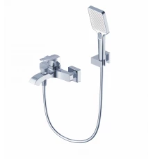 Смеситель для ванны с душем WONZON & WOGHAND FLEX, Хром (WW-88037072-CR)