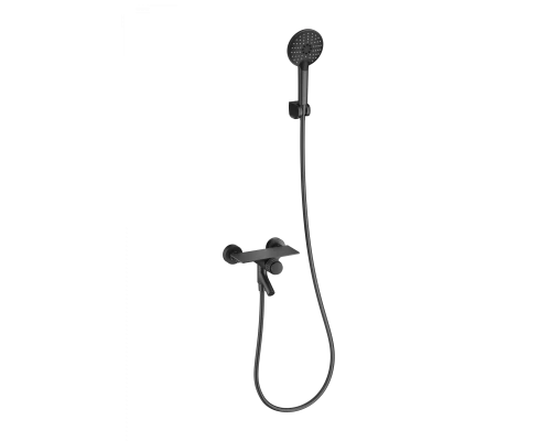 Смеситель для ванны с душем WONZON & WOGHAND, Темный графит (WW-FE05L221-BGG)
