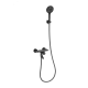 Смеситель для ванны с душем WONZON & WOGHAND, Темный графит (WW-FE05L221-BGG)