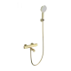 Смеситель для ванны с душем и термостатом WONZON & WOGHAND STAY 2, Брашированное золото (WW-B2016-A1-BG)