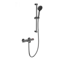 Смеситель для ванны с душем и термостатом WONZON & WOGHAND, Темный графит (WW-C2001-A-BGG)