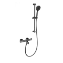 Смеситель для ванны с душем и термостатом WONZON & WOGHAND, Темный графит (WW-C2002-A-BGG)