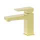 Смеситель для раковины WONZON & WOGHAND CUBE 2.0, Брашированное золото (WW-88018068-BG)