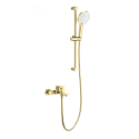 Смеситель для ванны с душевым гарнитуром WONZON & WOGHAND, Брашированное золото (WW-C2036-BG)