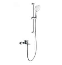 Смеситель для ванны с душевым гарнитуром WONZON & WOGHAND, Хром (WW-C2036-CR)