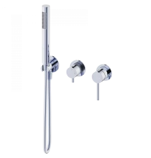 Смеситель для душевой системы встраиваемый WONZON & WOGHAND STICK, Хром (WW-838017-CR)