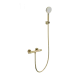Смеситель для душа с термостатом WONZON & WOGHAND INN 5, Брашированное золото (WW-B2063-A-BG)