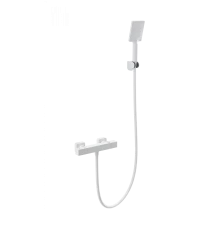 Смеситель для душа с термостатом WONZON & WOGHAND STAY 3, Белый матовый (WW-B2062-A-MW)