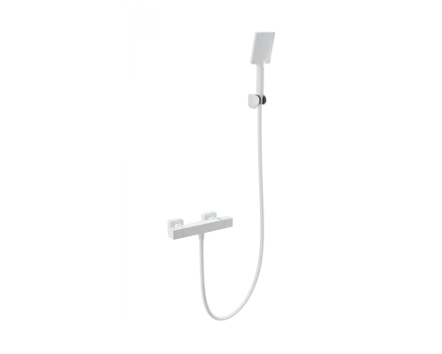 Смеситель для душа с термостатом WONZON & WOGHAND STAY 3, Белый матовый (WW-B2062-A-MW)