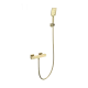 Смеситель для душа с термостатом WONZON & WOGHAND STAY 3, Брашированное золото (WW-B2062-A-BG)