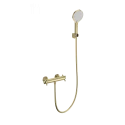 Смеситель для душа с термостатом WONZON & WOGHAND Strato, Брашированное золото (WW-B2048-A- BG)