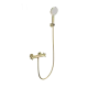 Смеситель для душа с термостатом WONZON & WOGHAND Strato, Брашированное золото (WW-B2048-A- BG)