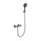 Смеситель для душа с термостатом WONZON & WOGHAND Strato, Темный графит (WW-B2048-A-BGG)