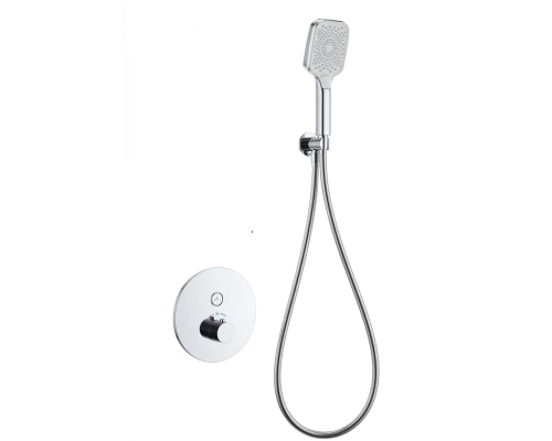Смеситель для душа с термостатом встраиваемый WONZON & WOGHAND, Хром (WW-D1017-A-CR)