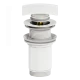 Донный клапан для раковины 1 1/4 WONZON & WOGHAND, Белый матовый (WW-88SS08-MW)