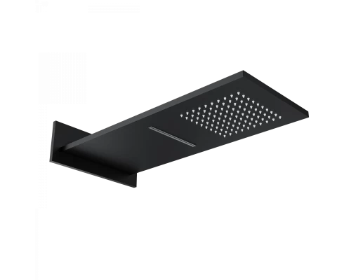 Верхний душ WONZON & WOGHAND, Черный матовый (WW-HS101-MB)