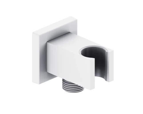 Шланговое подключение с держателем  WONZON & WOGHAND, Белый матовый (WW-HZ2312-MW)