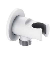 Шланговое подключение с держателем WONZON & WOGHAND, Белый матовый (WW-HZ2319-MW)