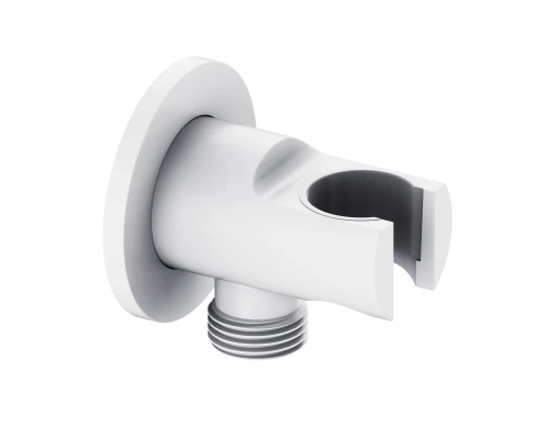 Шланговое подключение с держателем WONZON & WOGHAND, Белый матовый (WW-HZ2319-MW)