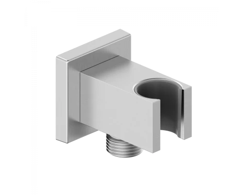 Шланговое подключение с держателем WONZON & WOGHAND, Брашированный никель (WW-HZ2312-BN)